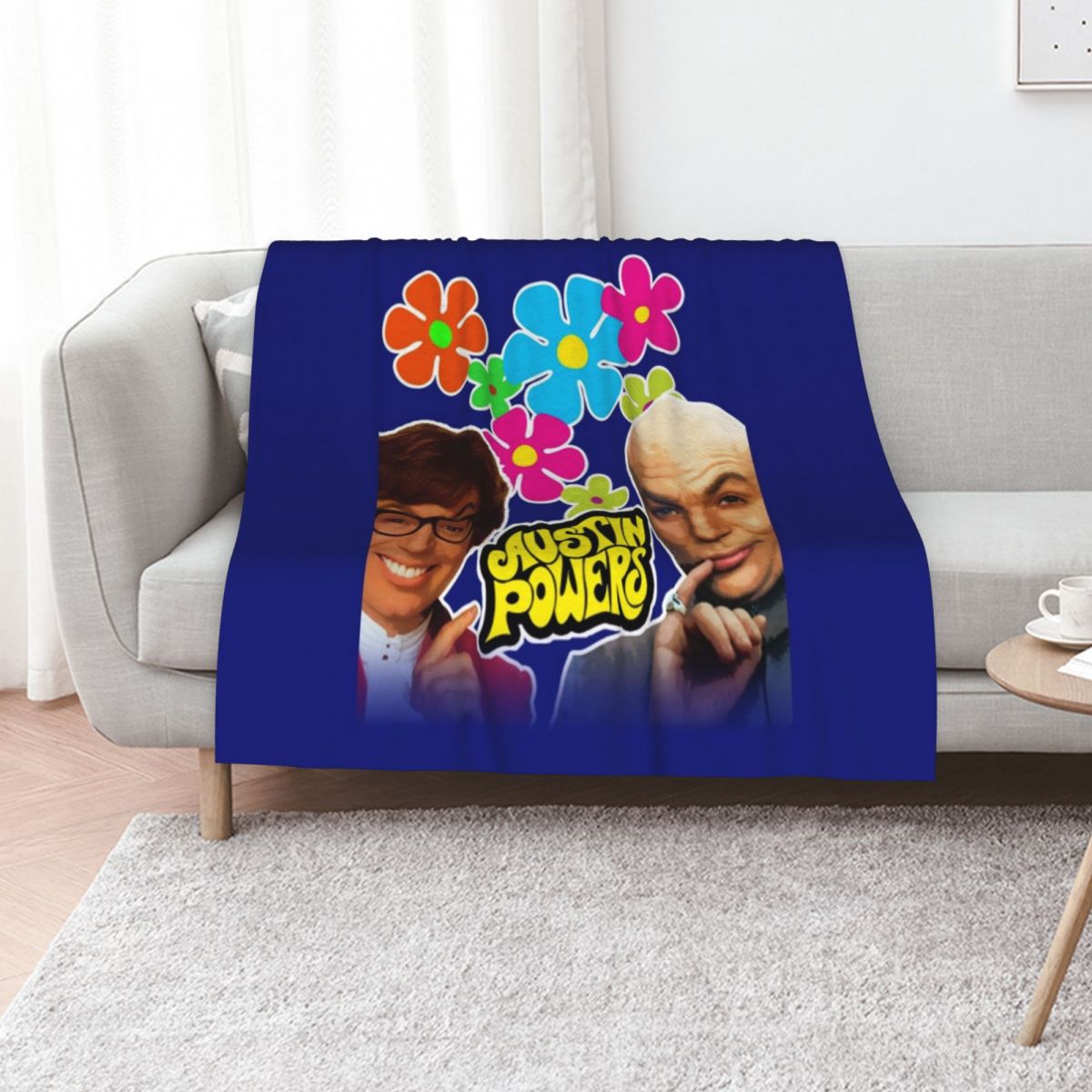 Outdoor Power Austin - Austin Powers Throw Blanket Outdoor Soft