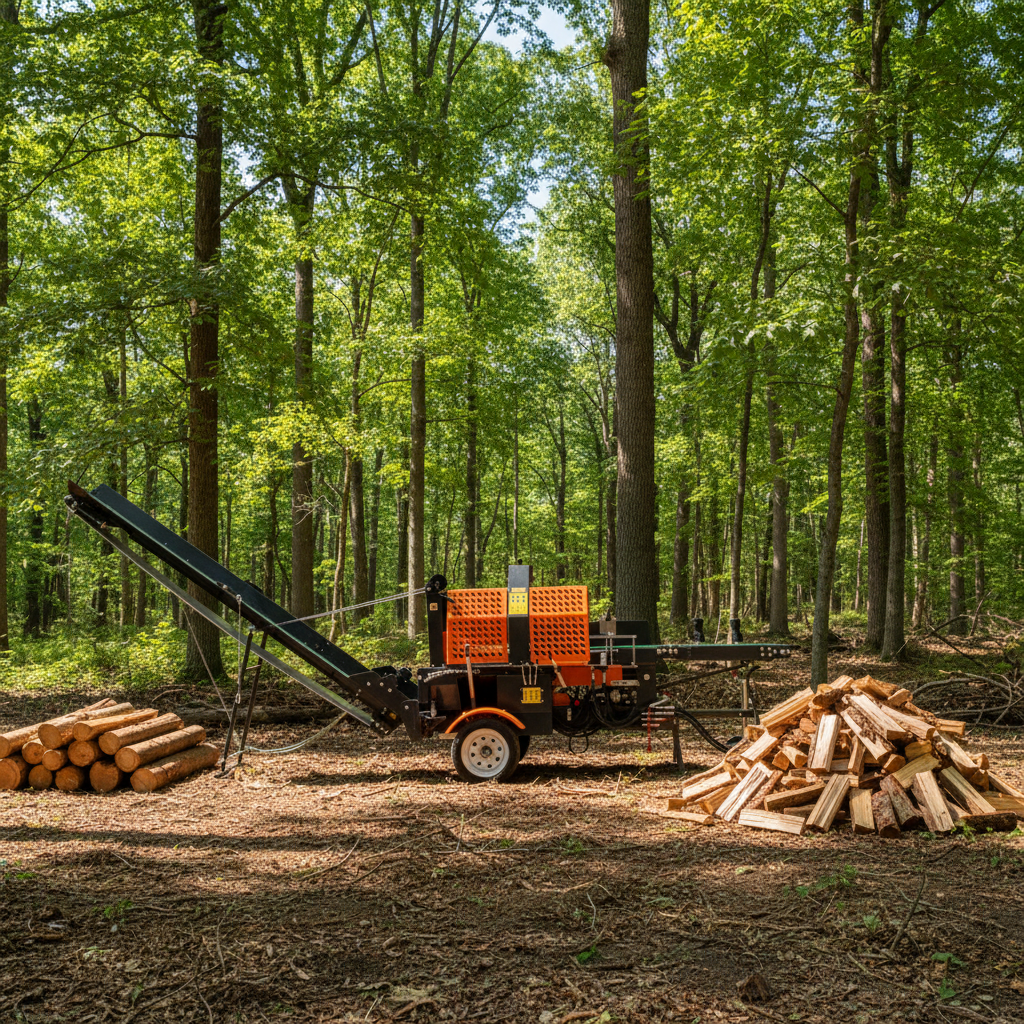 Gas Powered Log Splitter Indep - Outdoor Power Products recensie en prijs