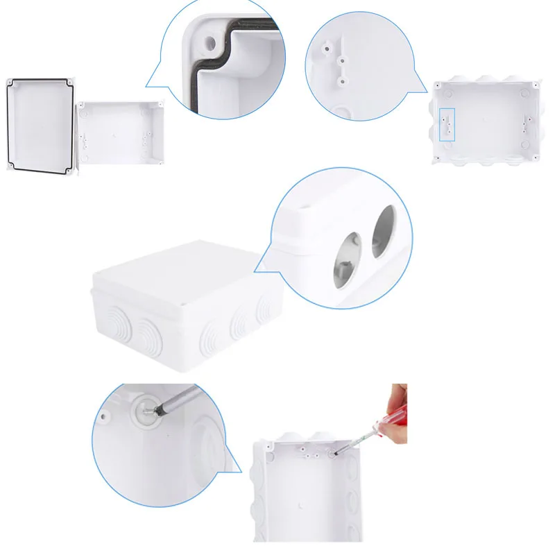 Outdoor waterproof power box A - Outdoor Power Cable Junction Box recensie en prijs