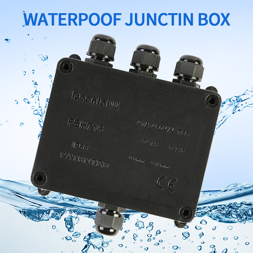 IP68 External Junction Box 4 W - Outdoor Power Cable Junction Box recensie en prijs
