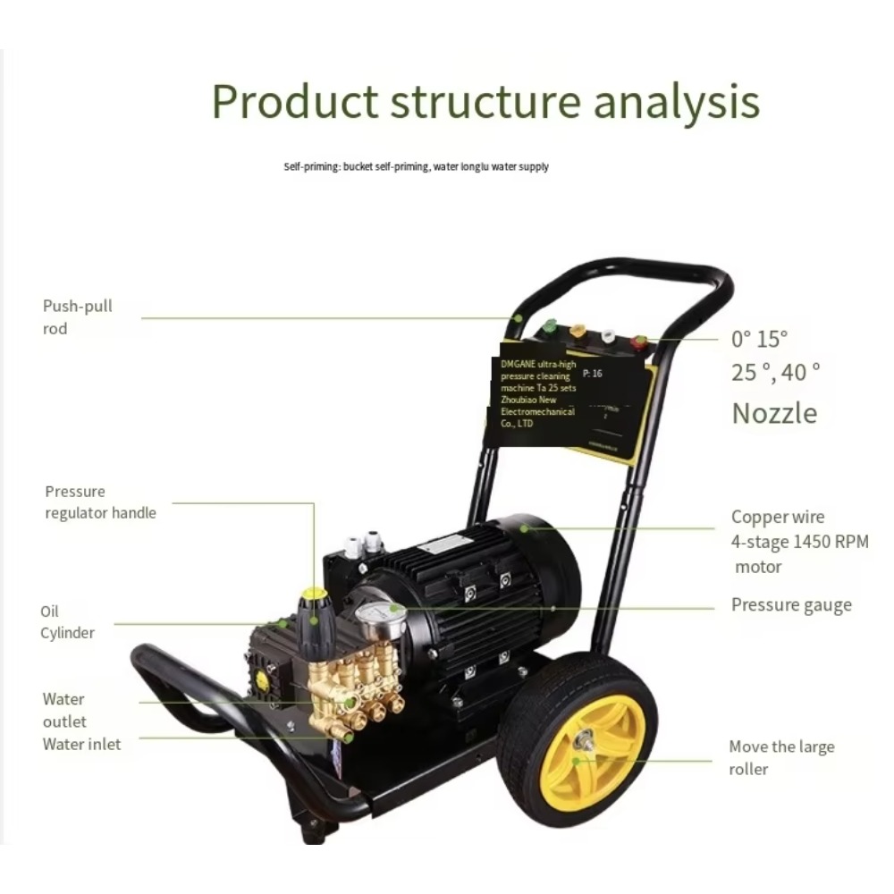 High Power 220V Portable Elect - Pressure Washer Electric recensie en prijs