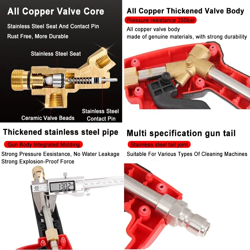 Pressure Washer Gun Red High P - Power Washer Gun Replacement recensie en prijs