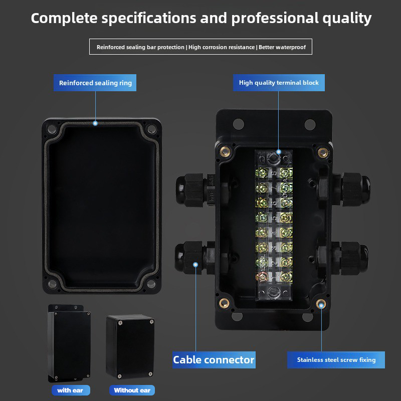 Waterproof Junction Box With T - Outdoor Power Cable Junction Box recensie en prijs