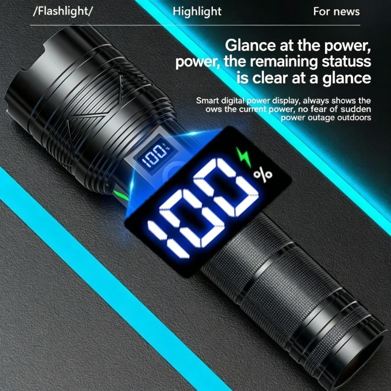 Powerful LED Flashlight USB Ty - Outdoor Power Meter recensie en prijs