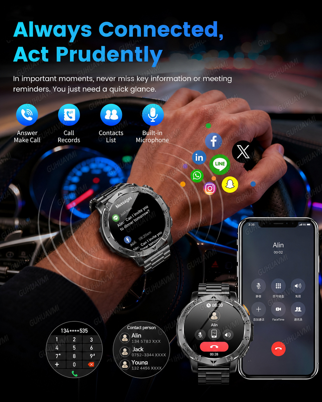 2026 Military Smart Watch Men  - Outdoor Power Meter recensie en prijs