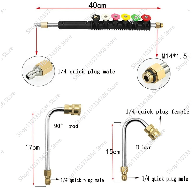 Pressure Washer Extension Rod  - Power Washer Gun Replacement recensie en prijs