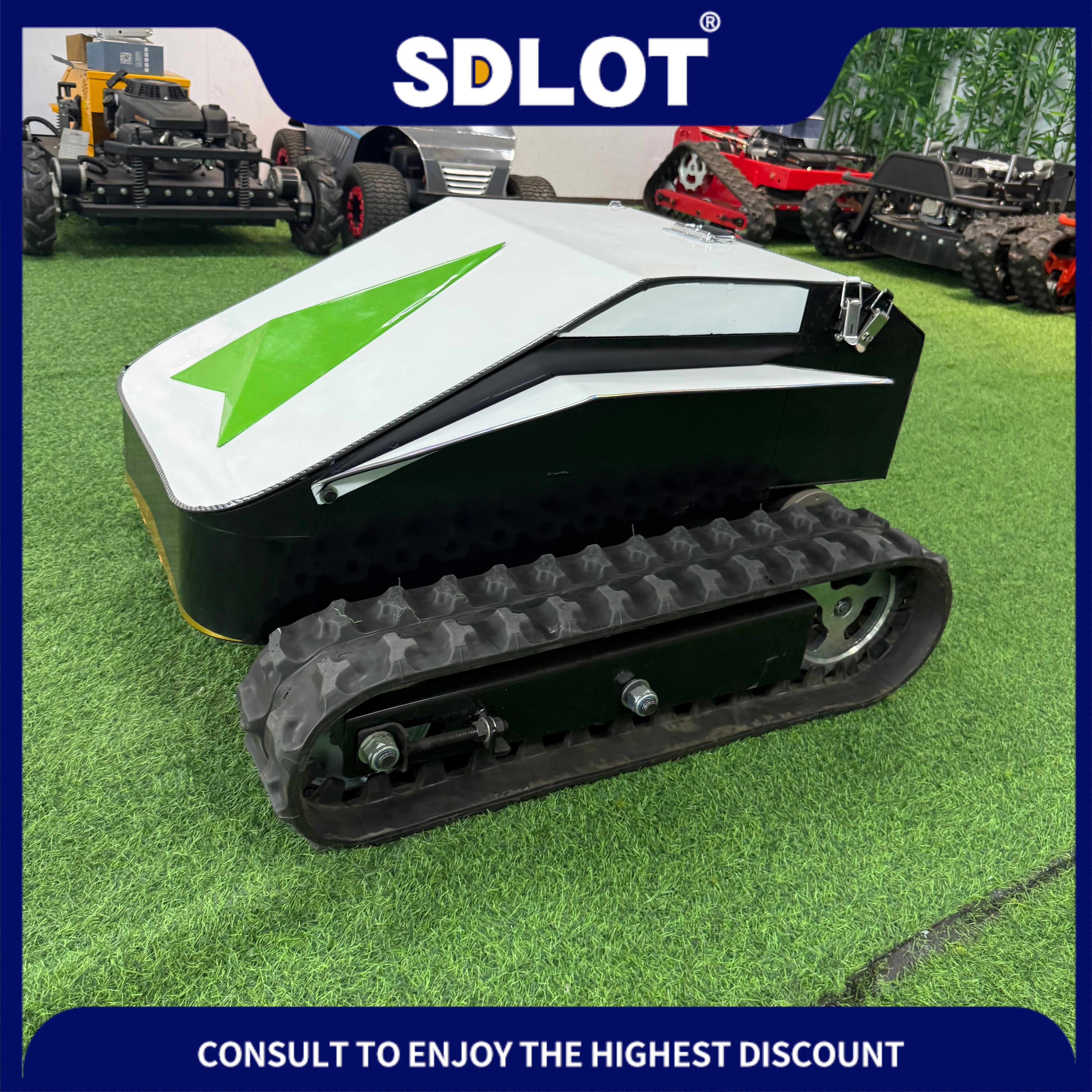 Controlled Lawn Mower Intellig - Lawn Mower Battery recensie en prijs