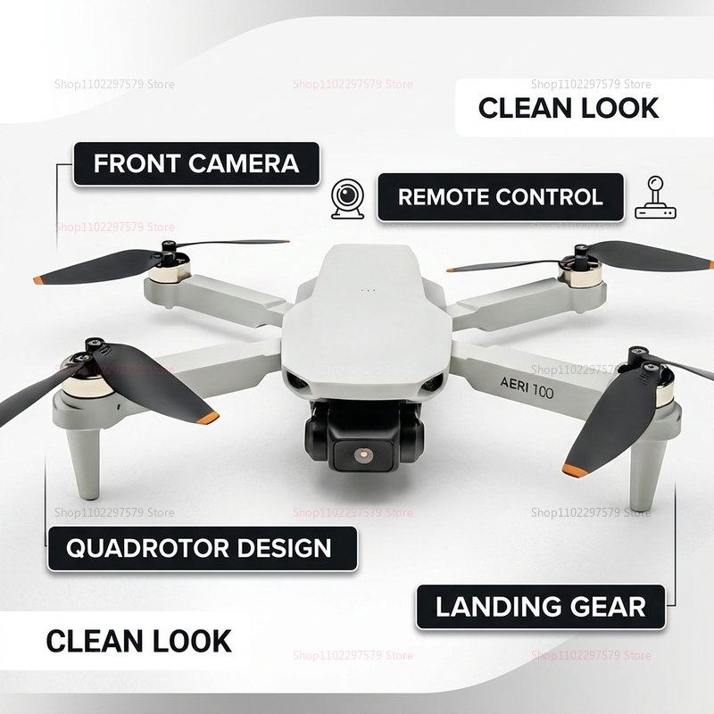 Mini Dronеs Aeri100 8K Profess - Outdoor Power Meter recensie en prijs