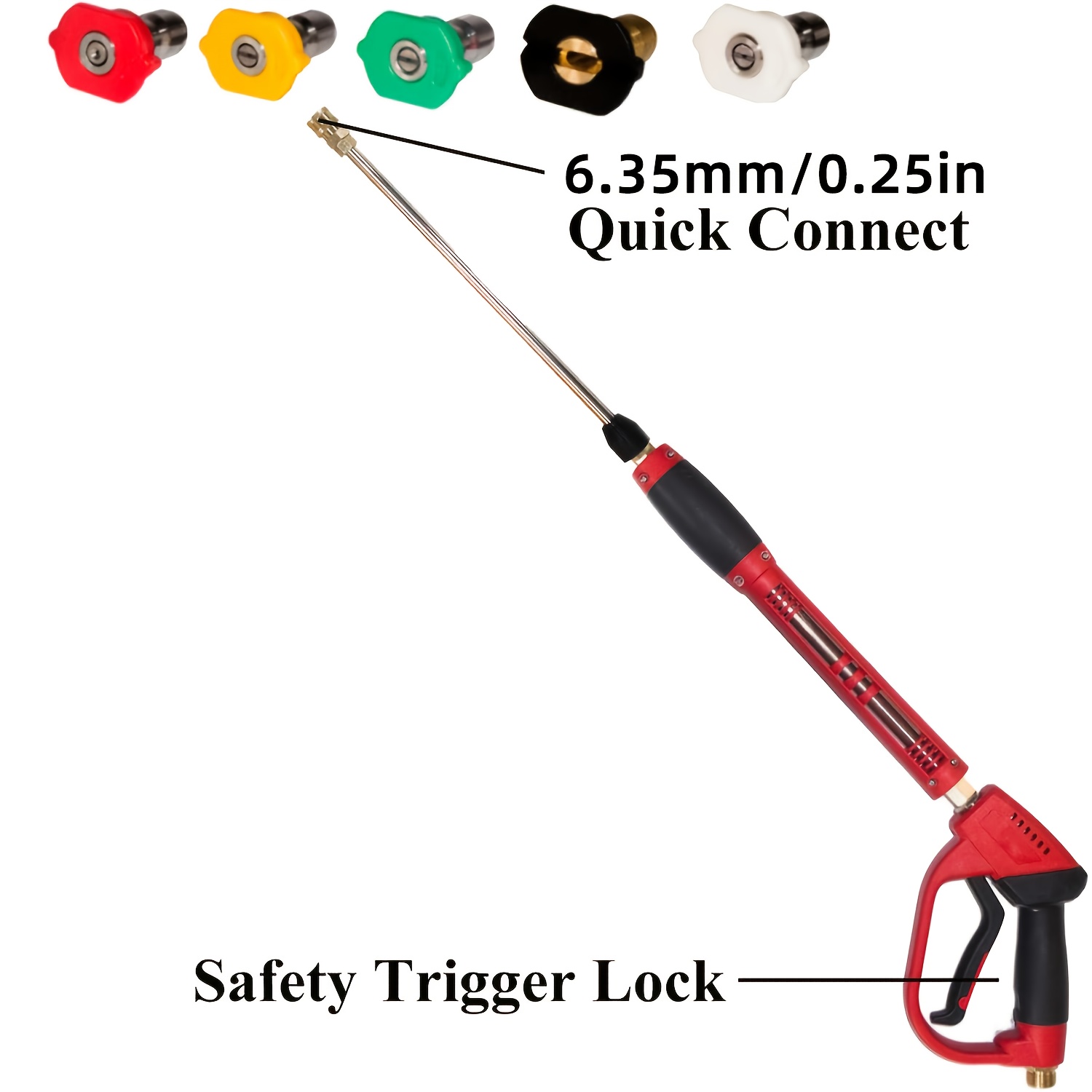 Pressure Washer Gun, Red High  - Power Washer Gun Replacement recensie en prijs