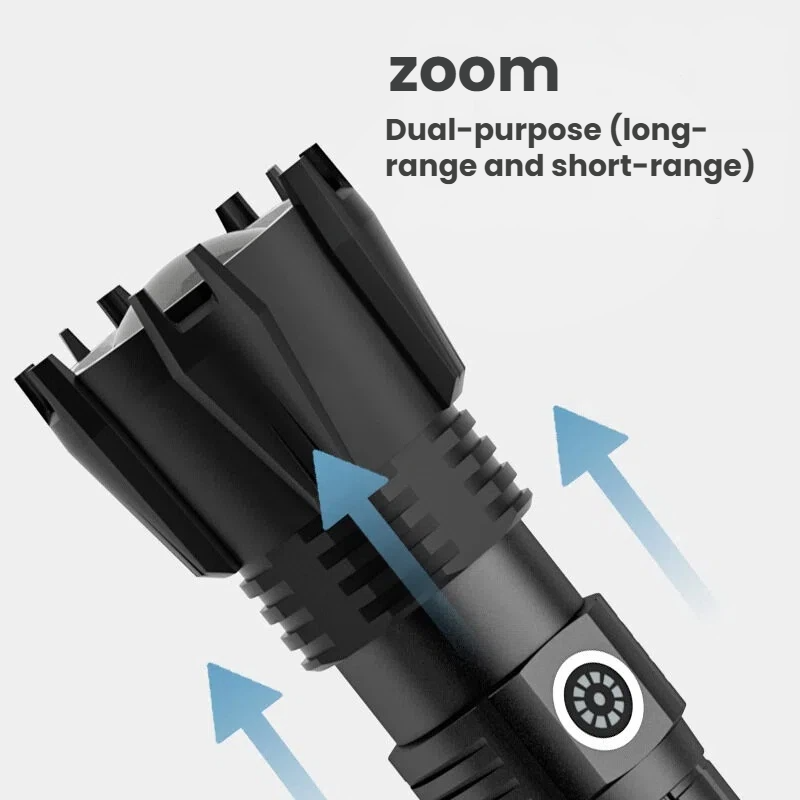 High-power P90 LED Flashlight  - Outdoor Power Meter recensie en prijs