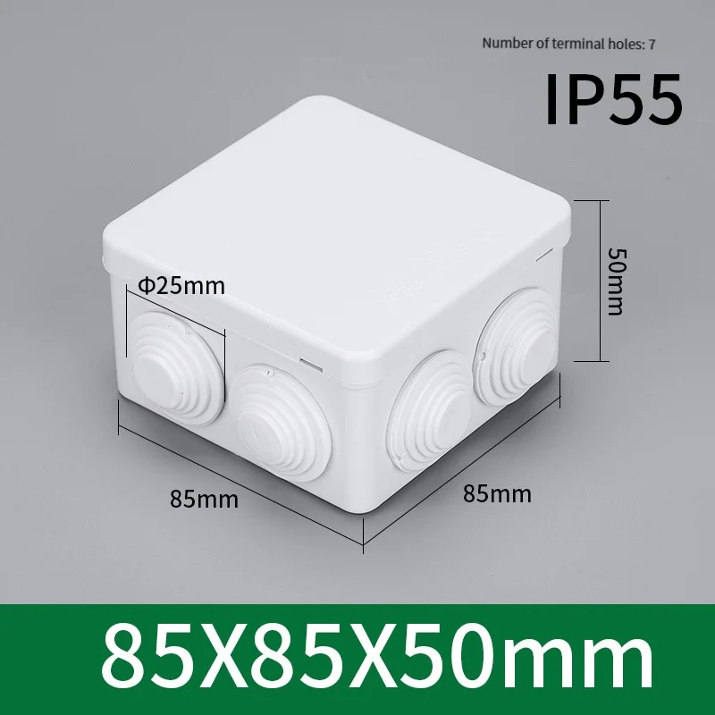 85 * 85 * 50 Outdoor Ip55 Plas - Outdoor Power Cable Junction Box recensie en prijs