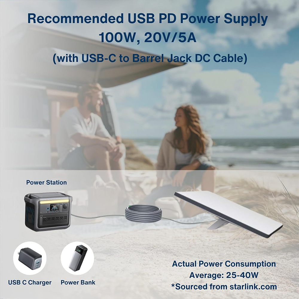 2m USB C to PD Power Cable for - Outdoor Power Jack recensie en prijs