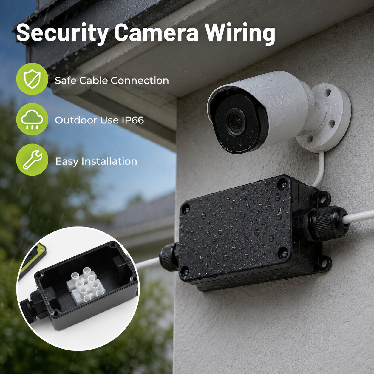 IP66 Sealed Wire Junction Box  - Outdoor Power Cable Junction Box recensie en prijs
