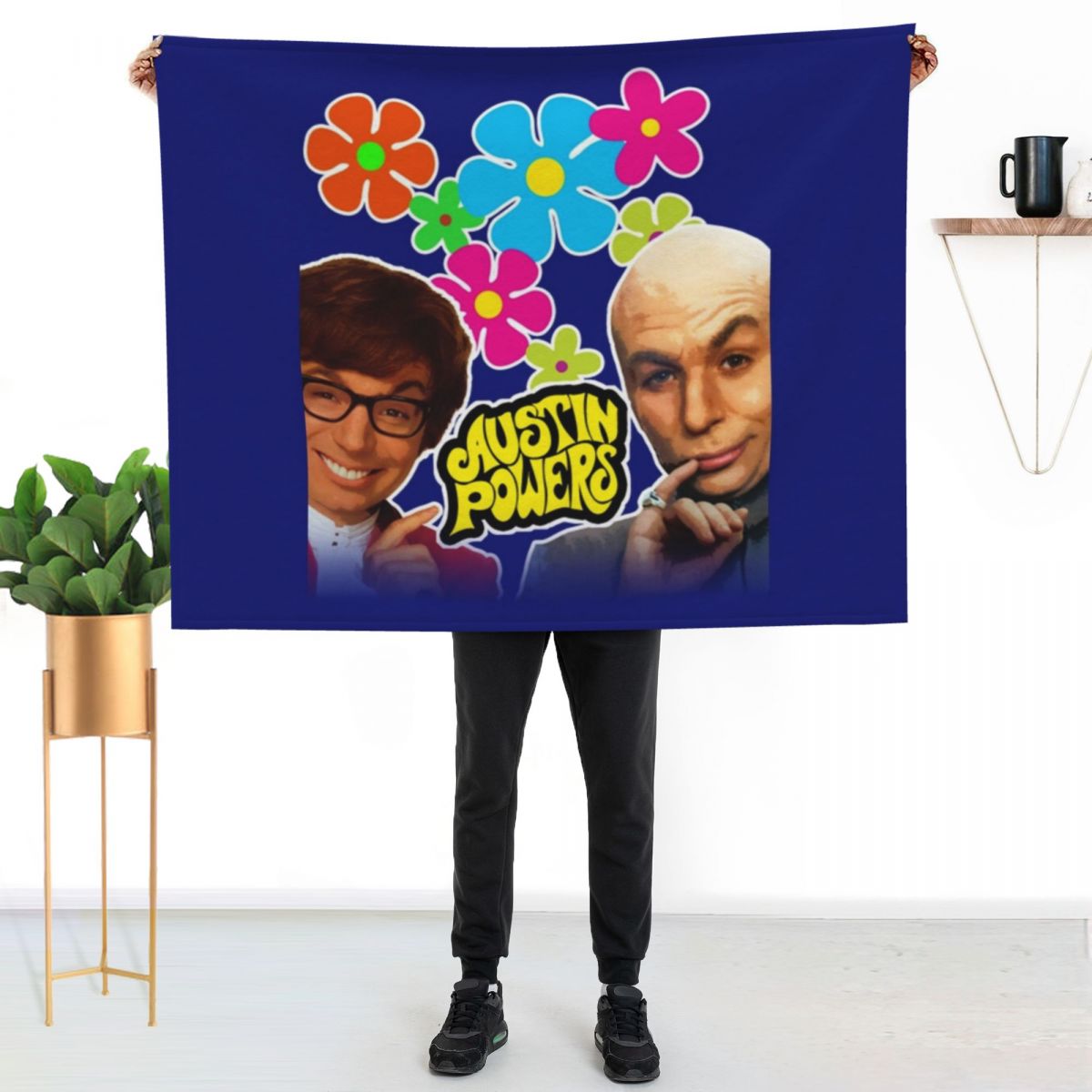 Austin Powers Throw Blanket Ou - Outdoor Power Austin recensie en prijs