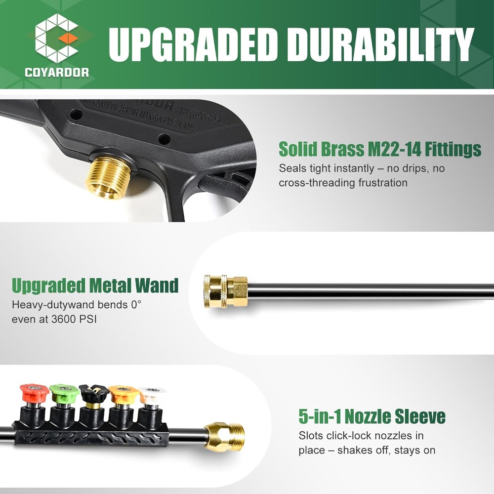 3600 PSI Pressure Washer Gun w - Power Washer Gun Replacement recensie en prijs