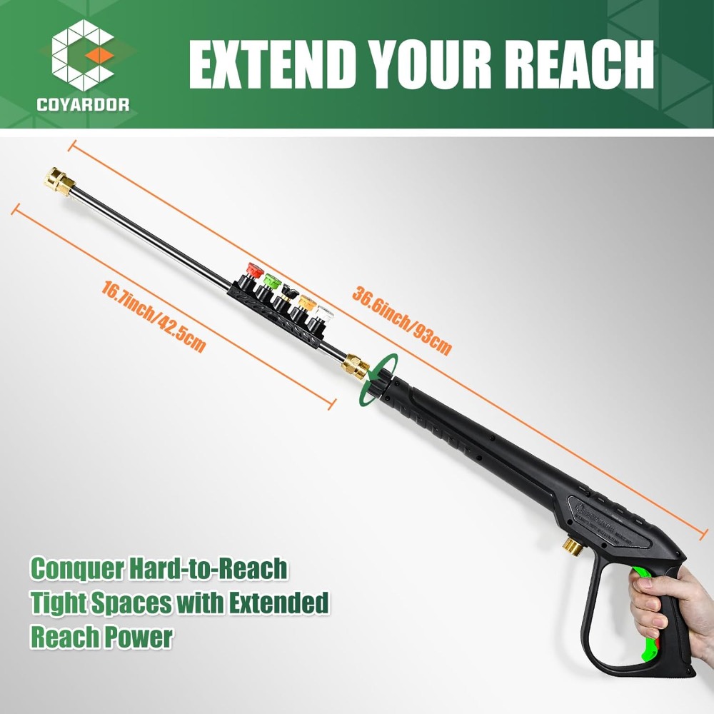 3600 PSI Pressure Washer Gun w - Power Washer Gun Replacement recensie en prijs