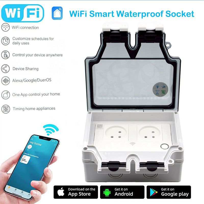 16A Smart Socket IP66 Waterpro - Outdoor Power Jack recensie en prijs