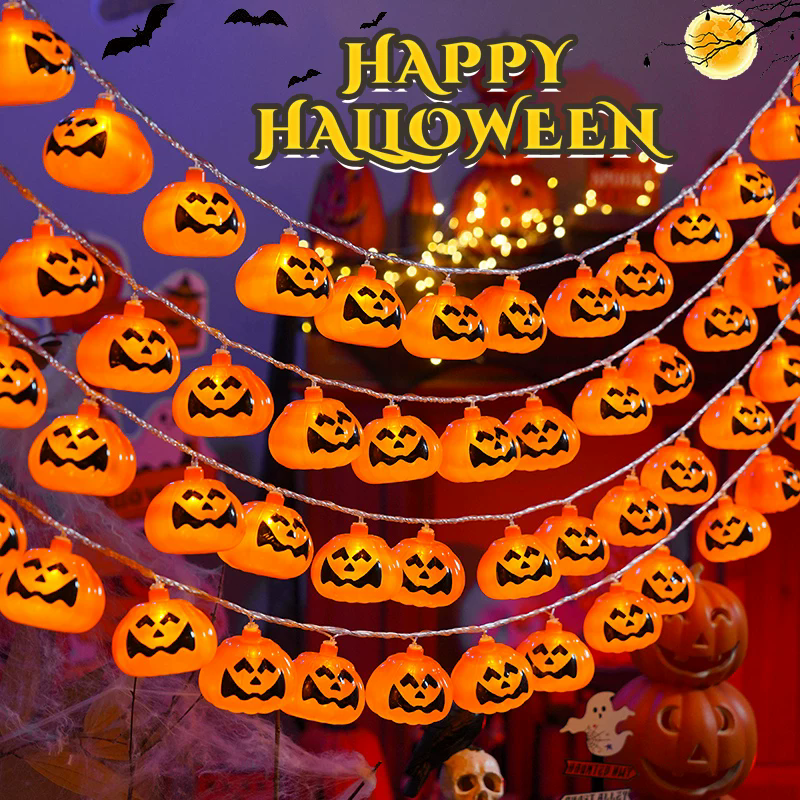 Halloween Pumpkin String Light - Outdoor Power Jack recensie en prijs