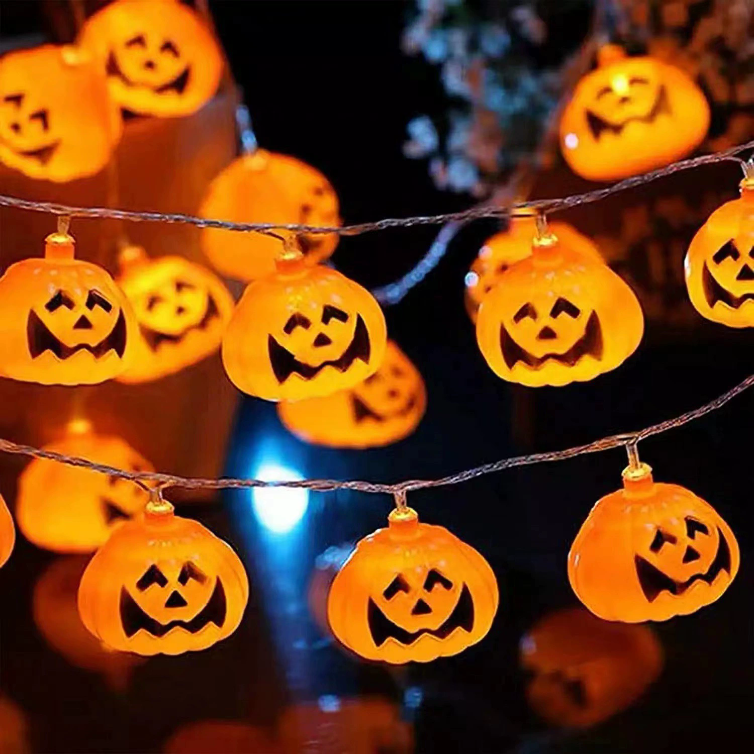 Halloween Pumpkin String Light - Outdoor Power Jack recensie en prijs