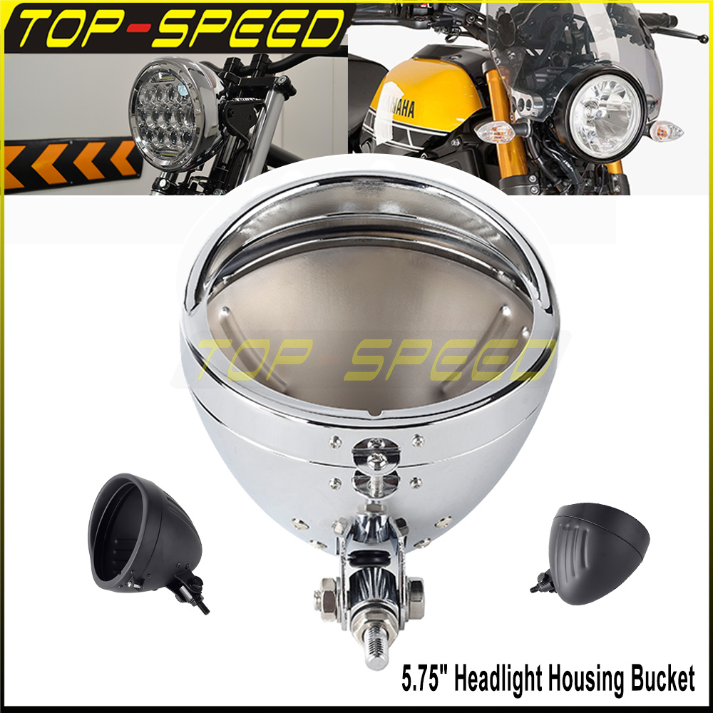 Black/Chrome Motorcycle Headla - Outdoor Power Products recensie en prijs