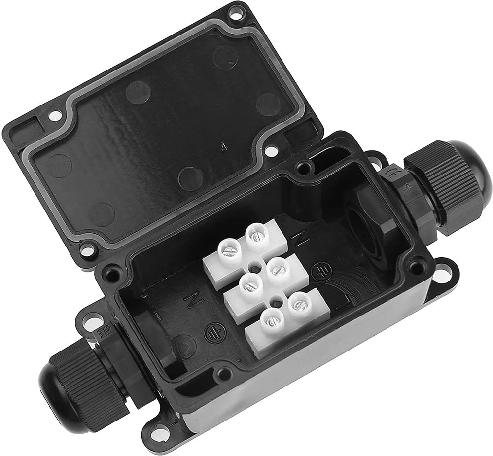 3pcs 2Way IP65 Waterproof Outd - Outdoor Power Cable Junction Box recensie en prijs